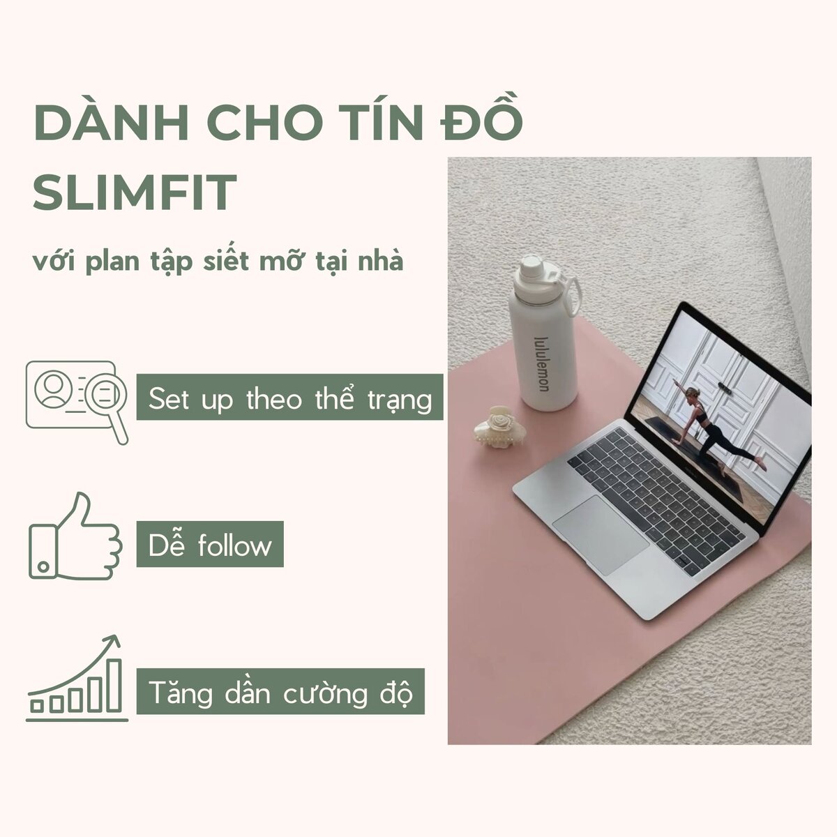 Đặc điểm chương trình SlimFit tại nhà